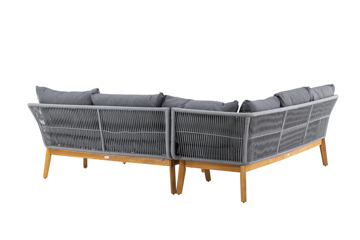 Venture Design Chania Hörngrupper Natur Grå