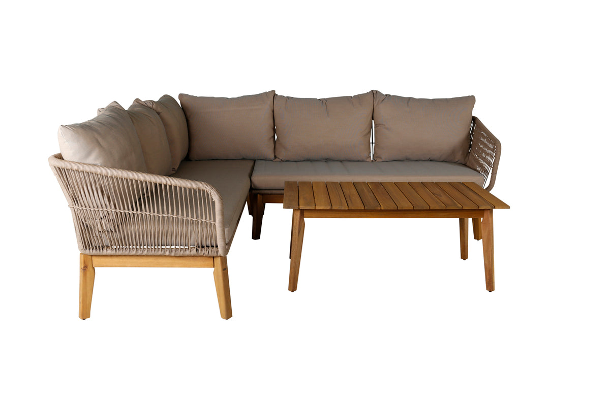Venture Design Chania Hörngrupper Natur Beige