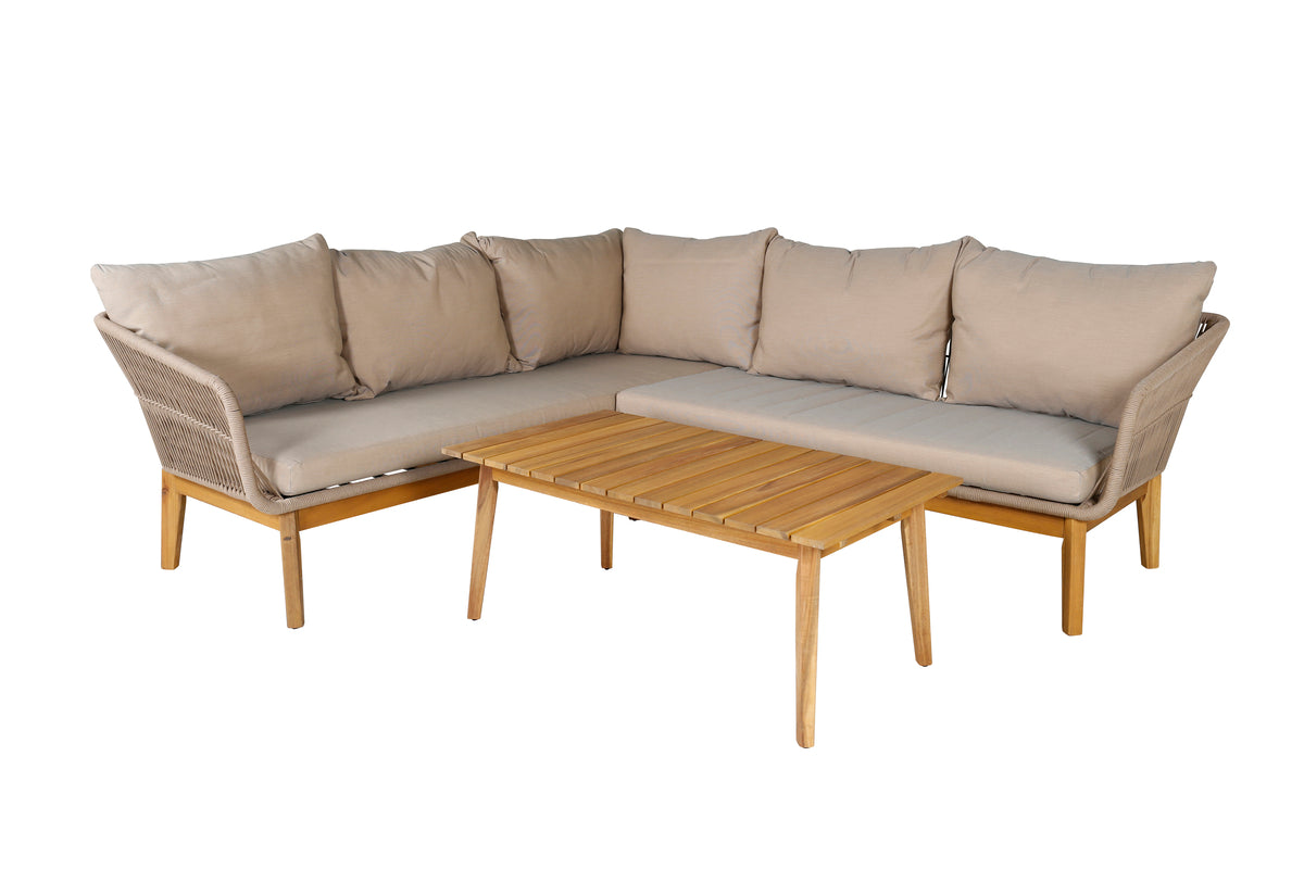 Venture Design Chania Hörngrupper Natur Beige