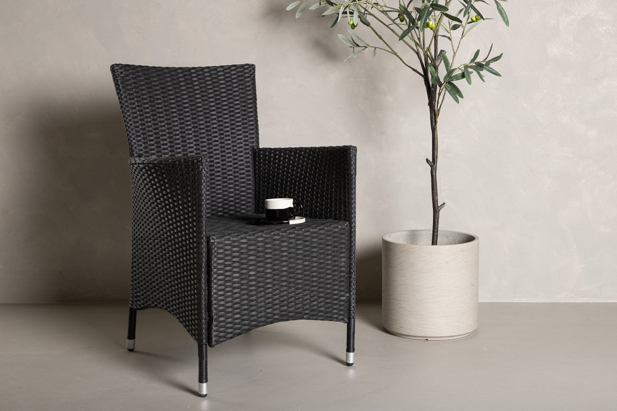 Venture Design Knick Matstolar 2-pack Svart