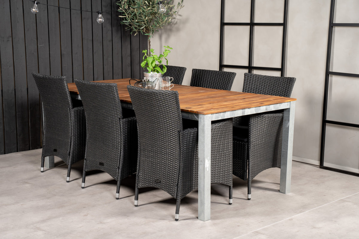 Venture Design Knick Matstolar 2-pack Svart