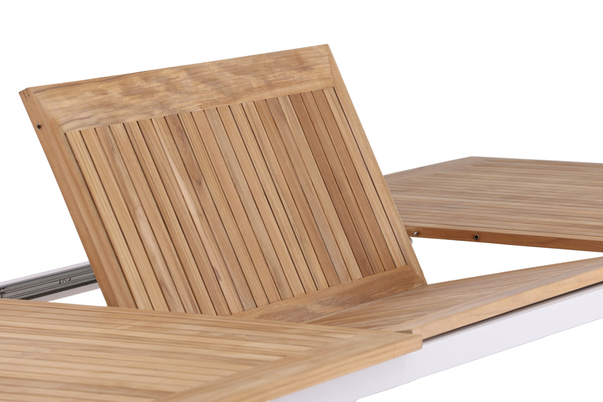 Venture Design Panama Rektangulära Matbord 224 x 100 Vit