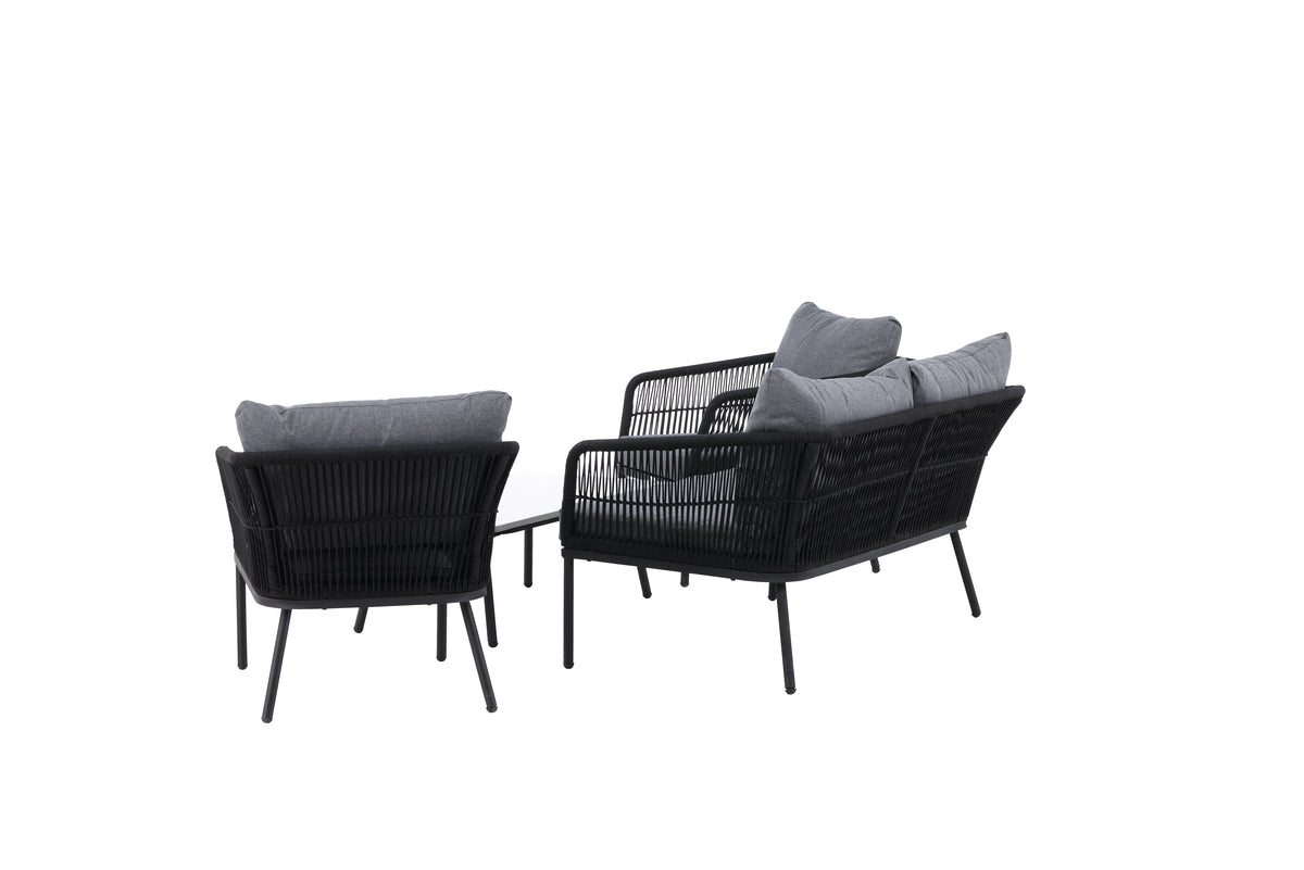 Venture Design Lindos Soffgrupper Grå Svart