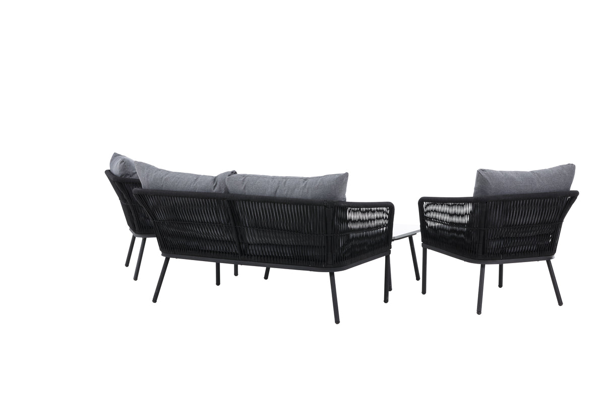 Venture Design Lindos Soffgrupper Grå Svart