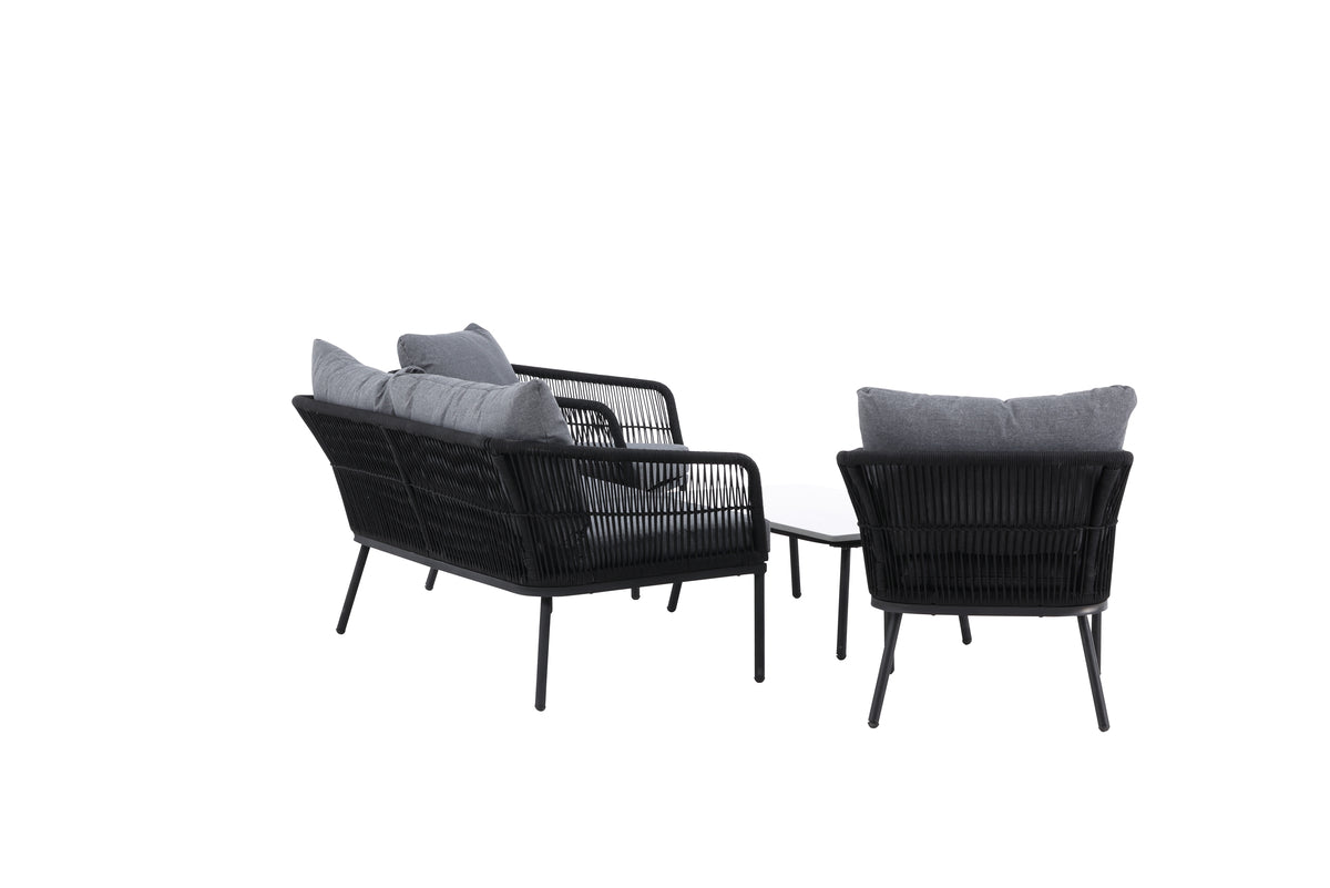 Venture Design Lindos Soffgrupper Grå Svart