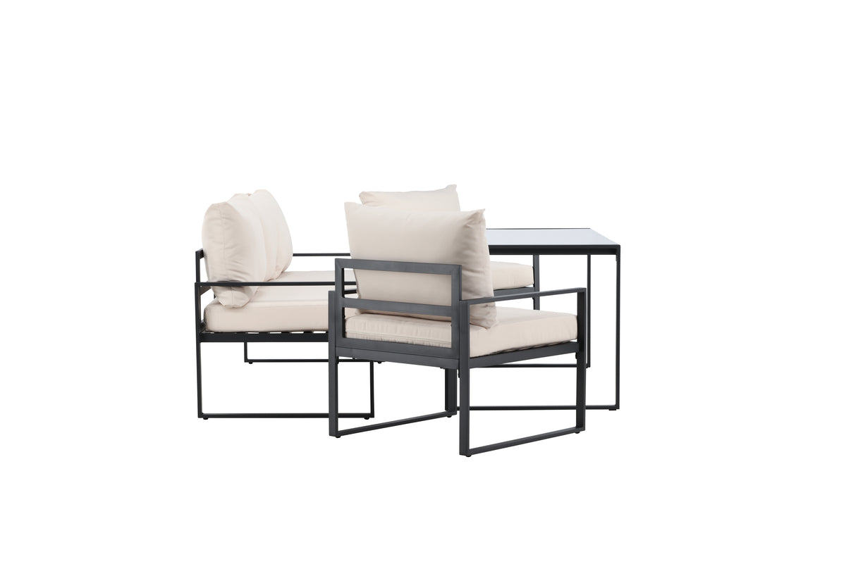 Venture Design Catania Soffgrupper Svart Beige