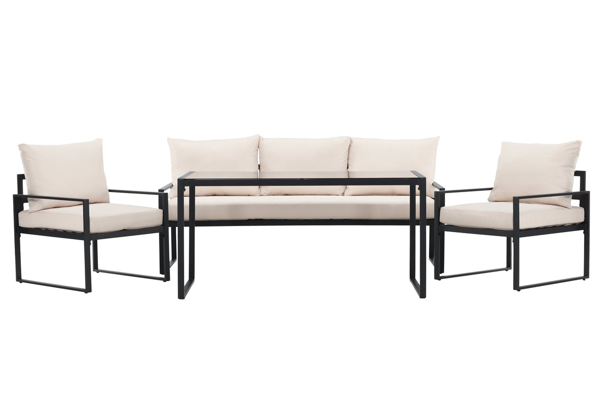 Venture Design Catania Soffgrupper Svart Beige