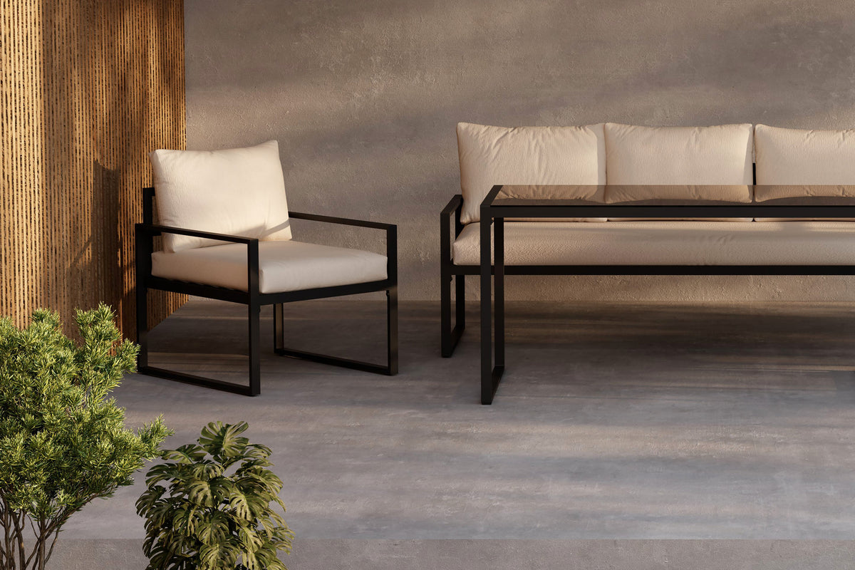 Venture Design Catania Soffgrupper Svart Beige