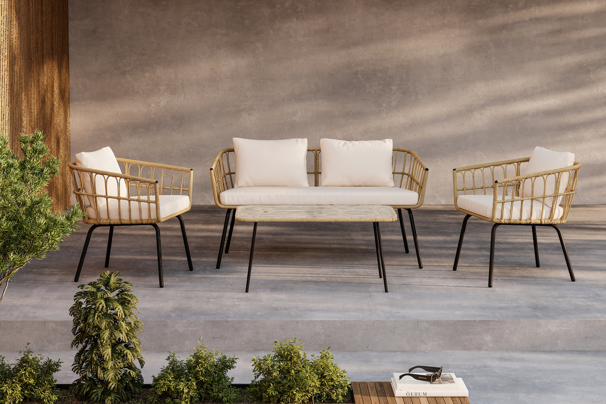 Venture Design Ortigia Lounge Set Natur Natur