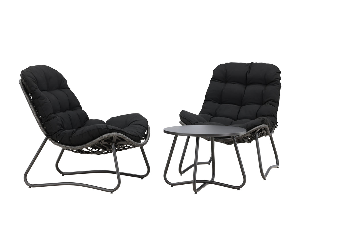 Venture Design Cala Lounge Set Antracit