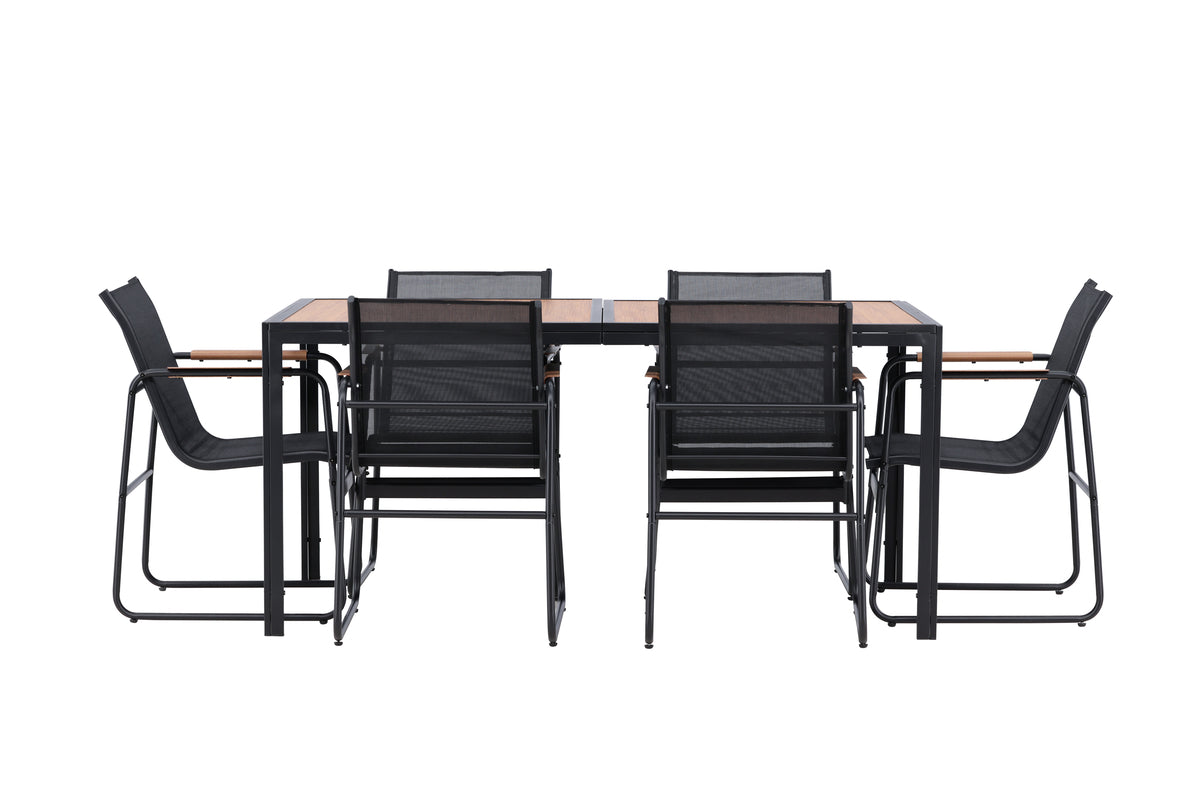 Venture Design Lampedusa Matgrupper Svart Svart