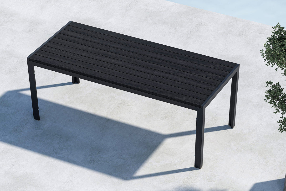 Venture Design Mirko Rektangulära Matbord 205 x 90 Svart