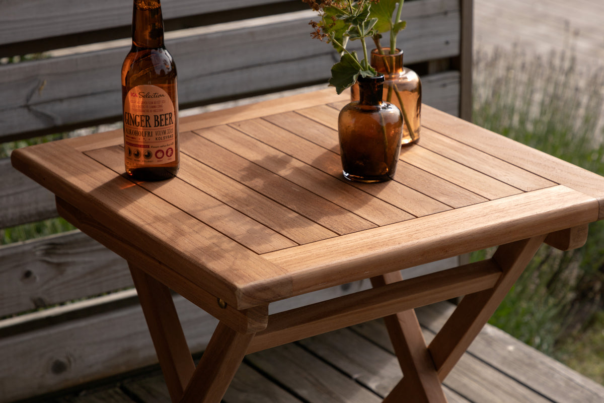 Venture Design Kenya Cafebord 50 x 50 x 50 Natur