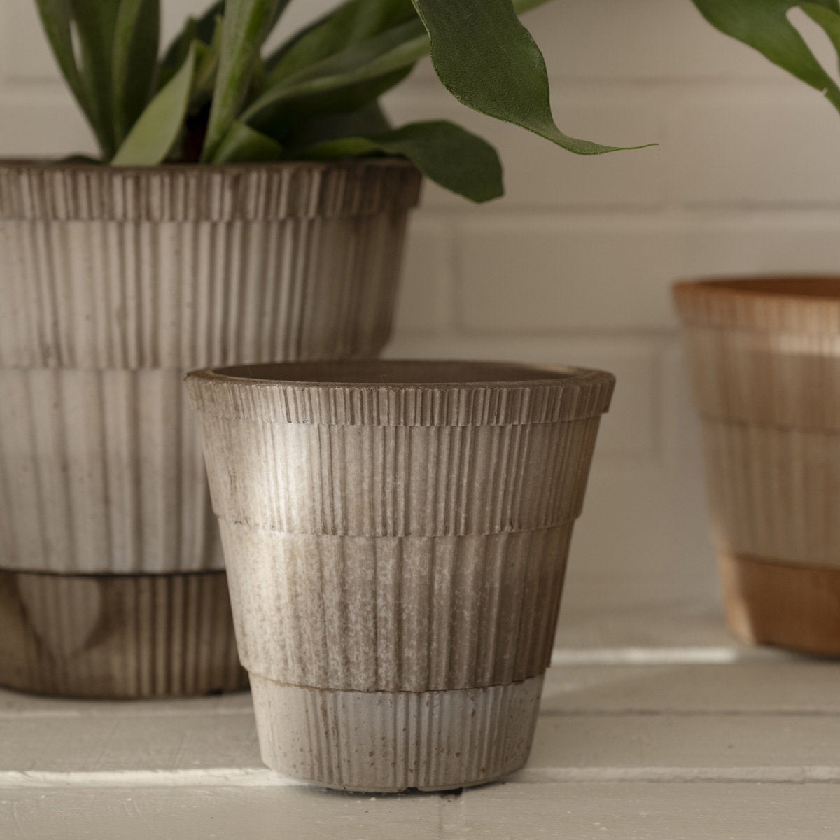 Atlas Pot RAW Grey