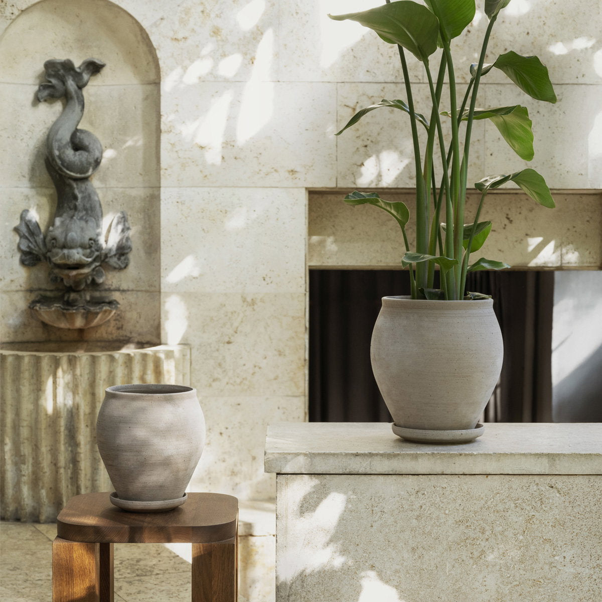 Delphi Pot RAW Grey