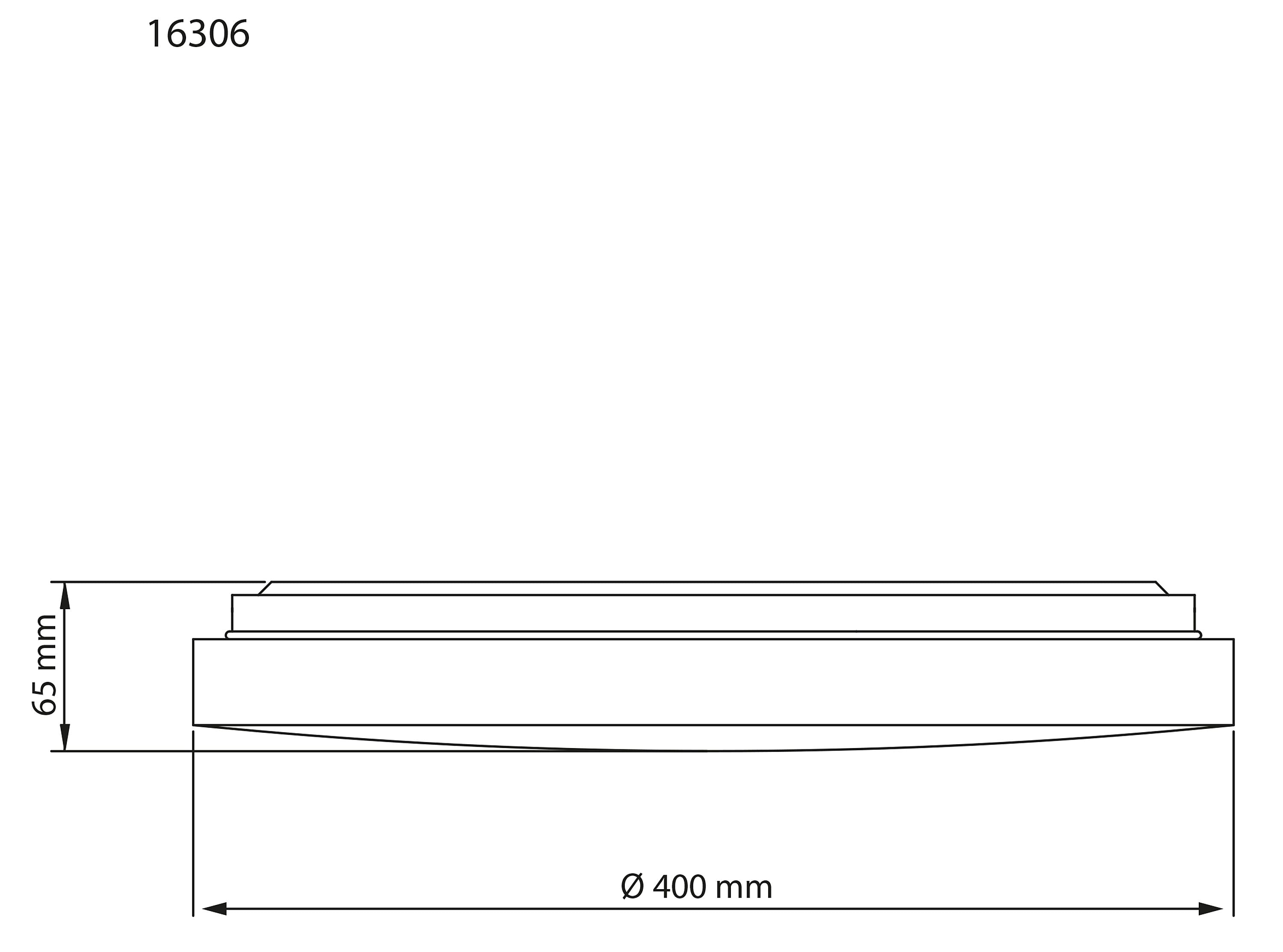 Aneta Home ANILLO plafond Ø40 cm