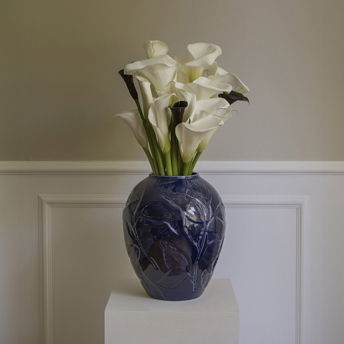 Florita Vase Agate Blue