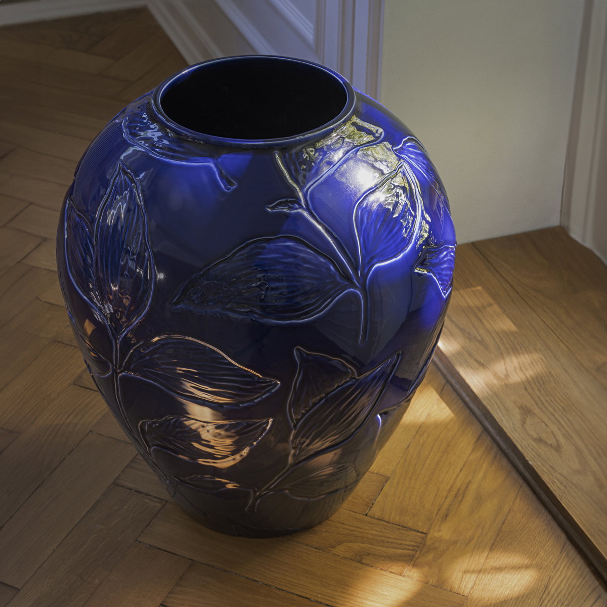 Florita Vase Agate Blue