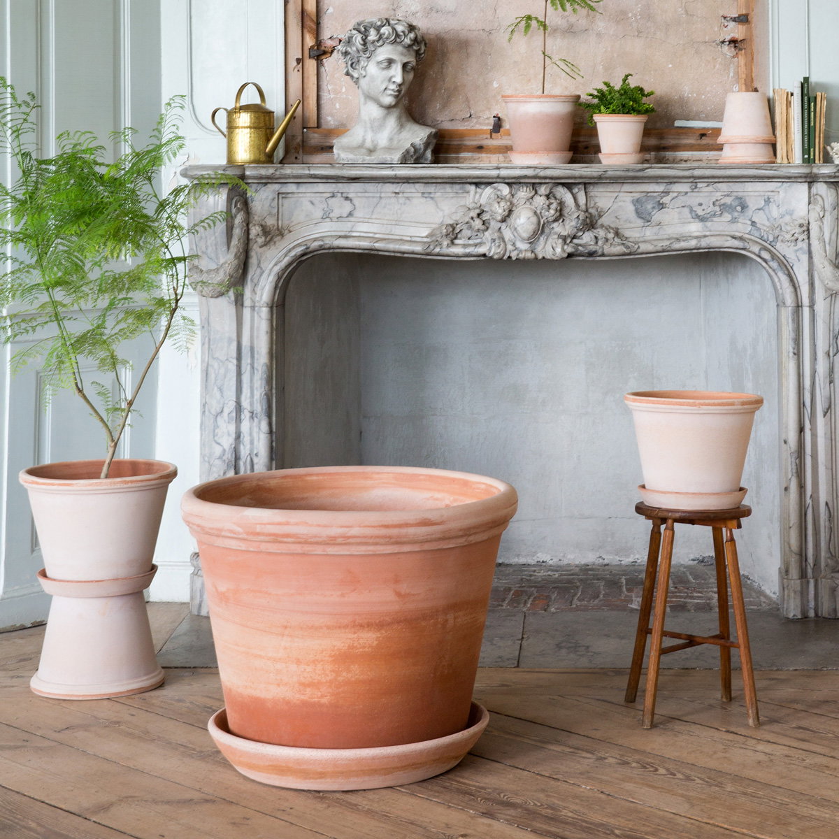 Flora Large Pot RAW Rosa