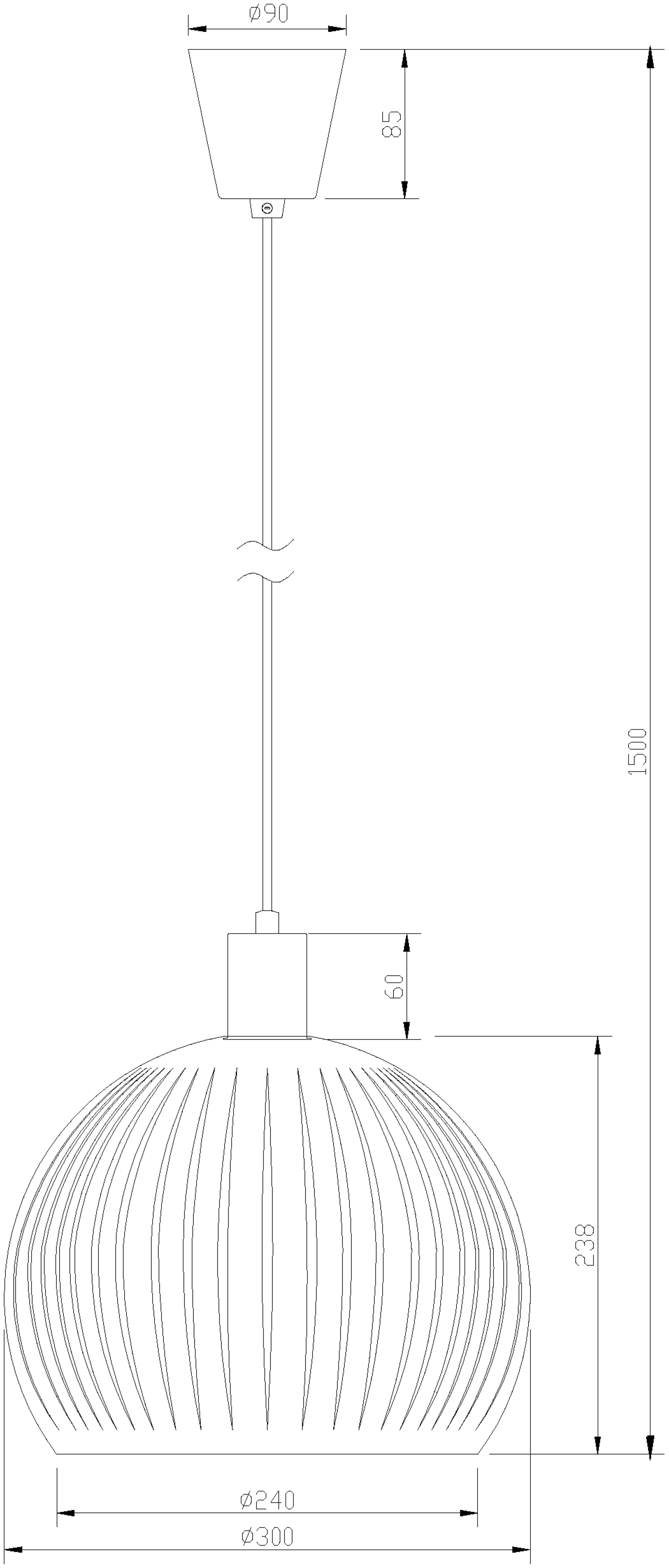 Aneta Home GRAFIKA taklampa