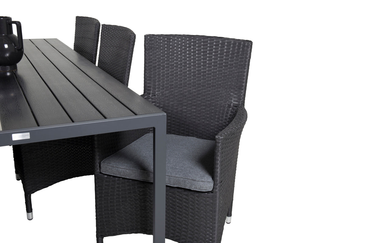 Venture Design Malin & Break Matstolar Svart +