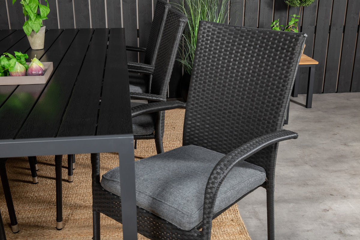 Venture Design Anna & Break Matstolar 2-pack Svart +
