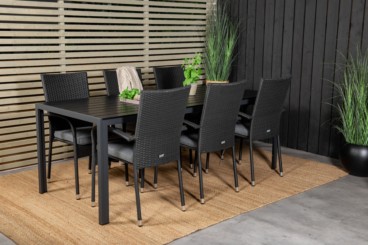 Venture Design Anna & Break Matstolar 2-pack Svart +