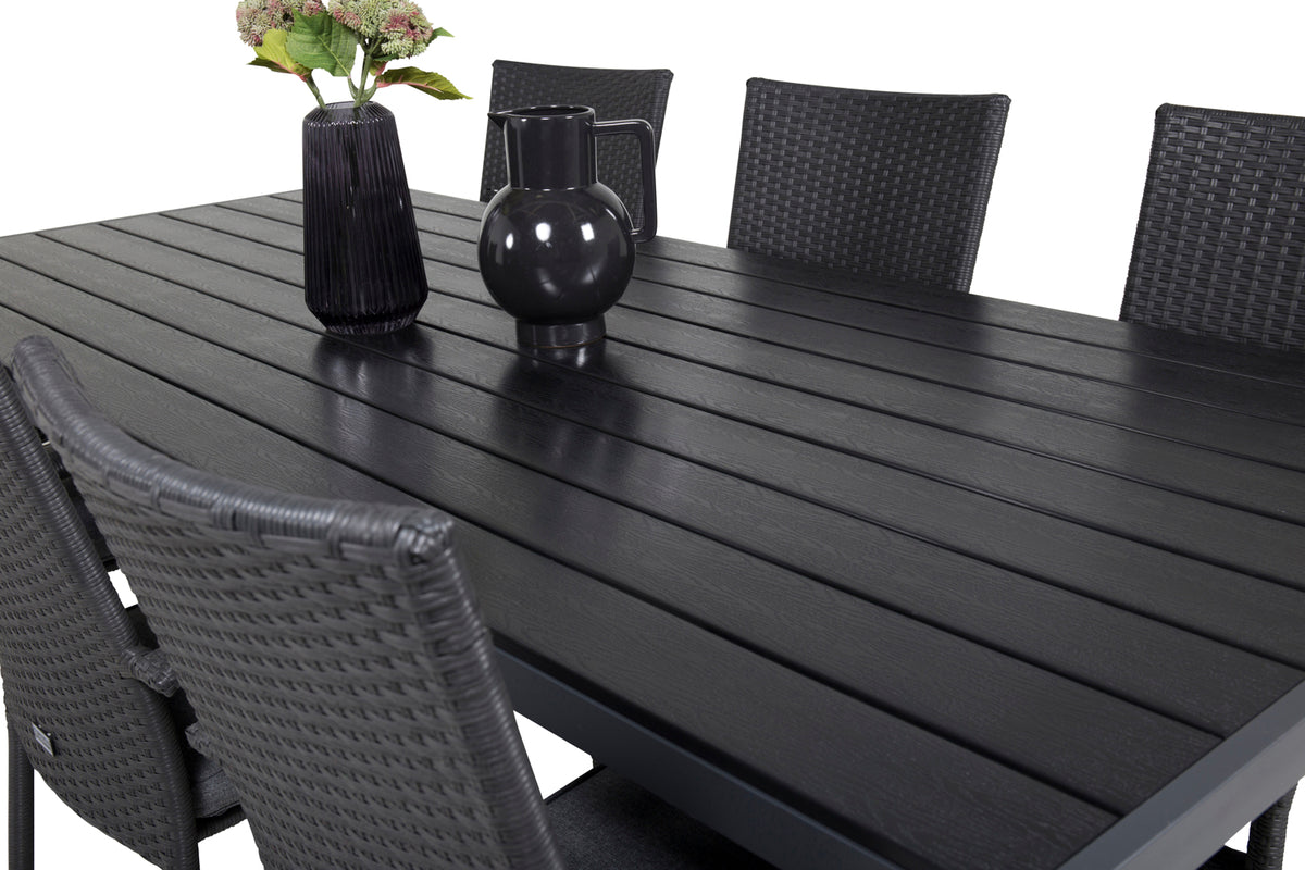Venture Design Anna & Break Matstolar 2-pack Svart +