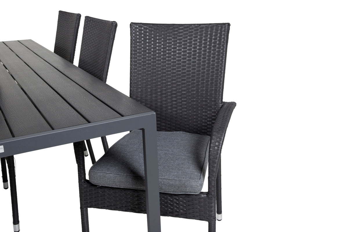 Venture Design Anna & Break Matstolar 2-pack Svart +