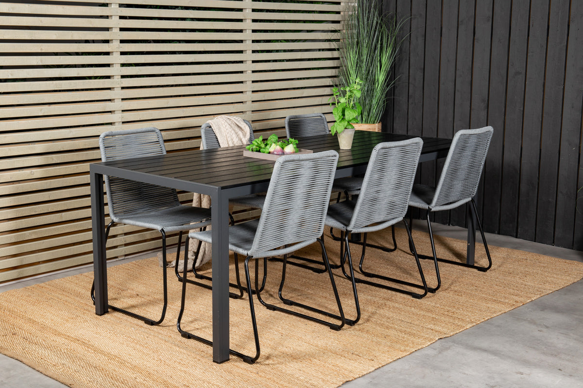Venture Design Lindos & Break Matstolar 2-pack Grå +