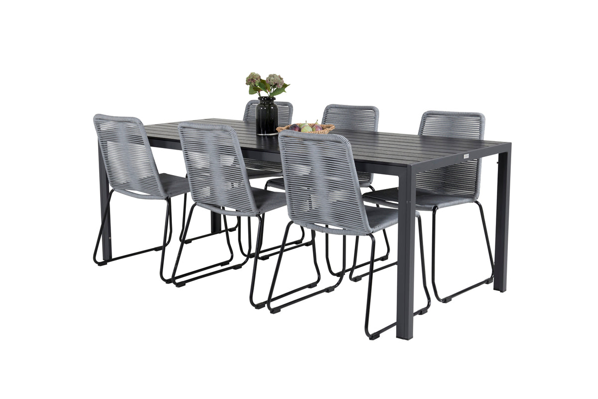 Venture Design Lindos & Break Matstolar 2-pack Grå +