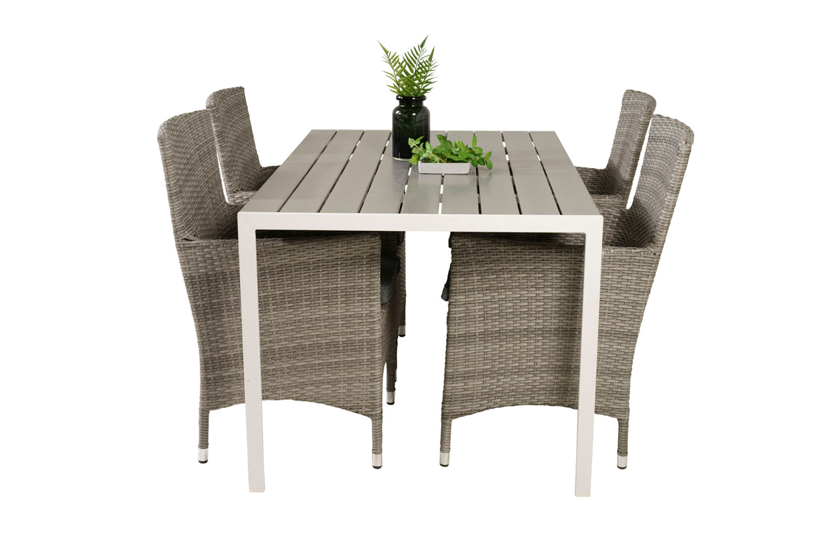 Venture Design Malin & Break Matstolar 2-pack Grå +