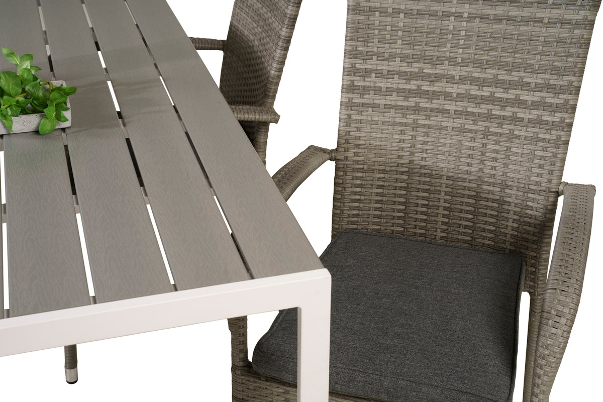 Venture Design Anna & Break Matstolar 2-pack Grå +