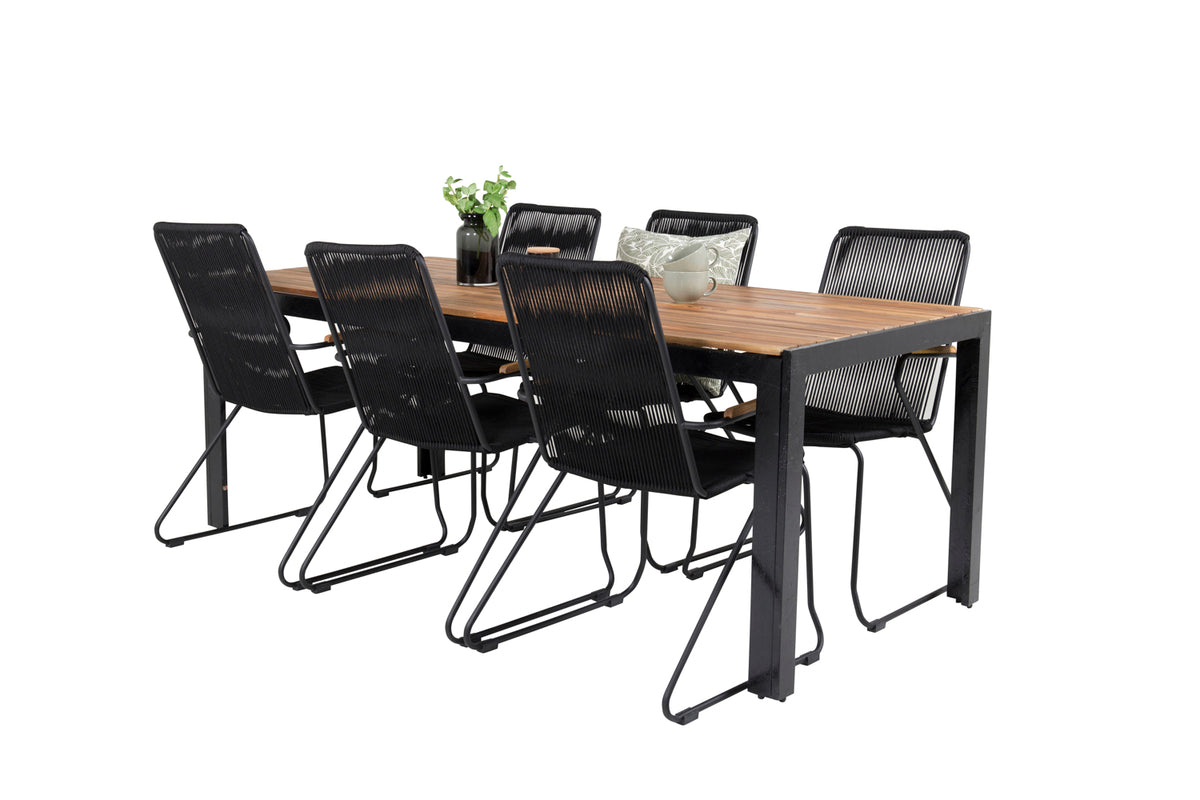 Venture Design Bois, Bois Matgrupper Svart Natur