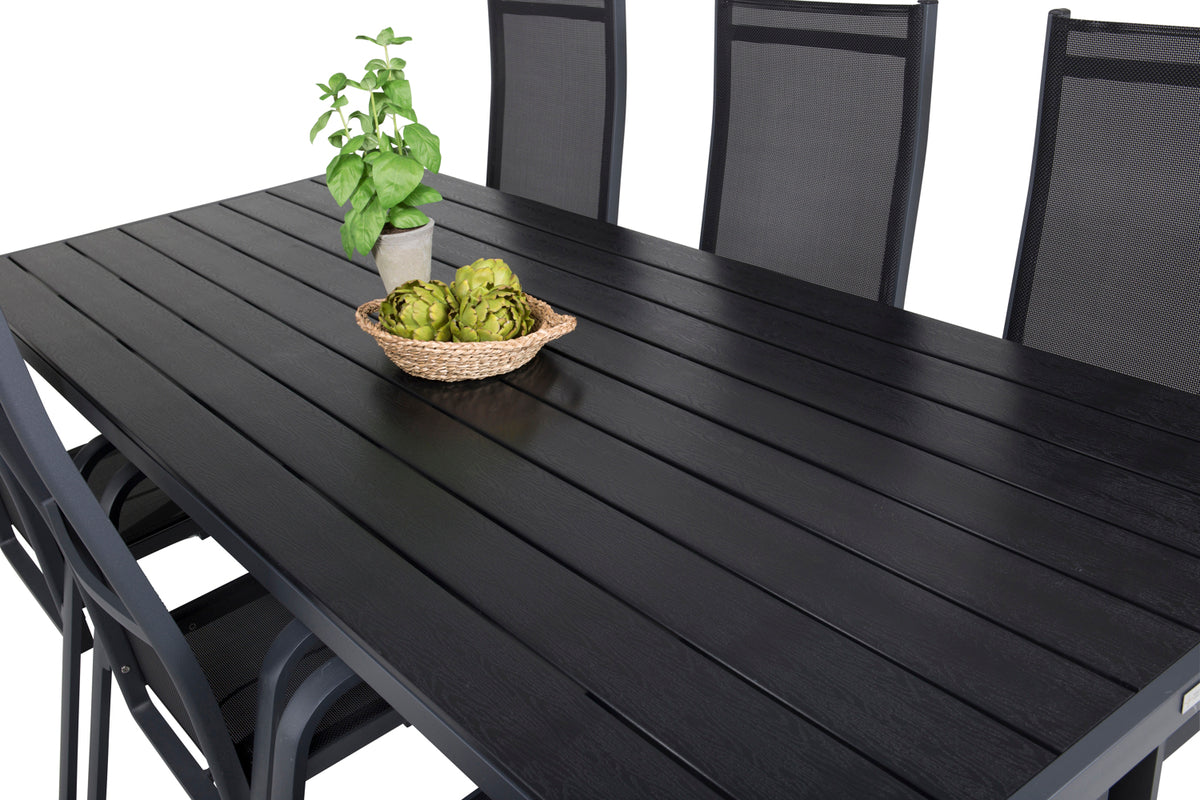 Venture Design Copacabana & Break Reclinerstolar 2-pack Svart +
