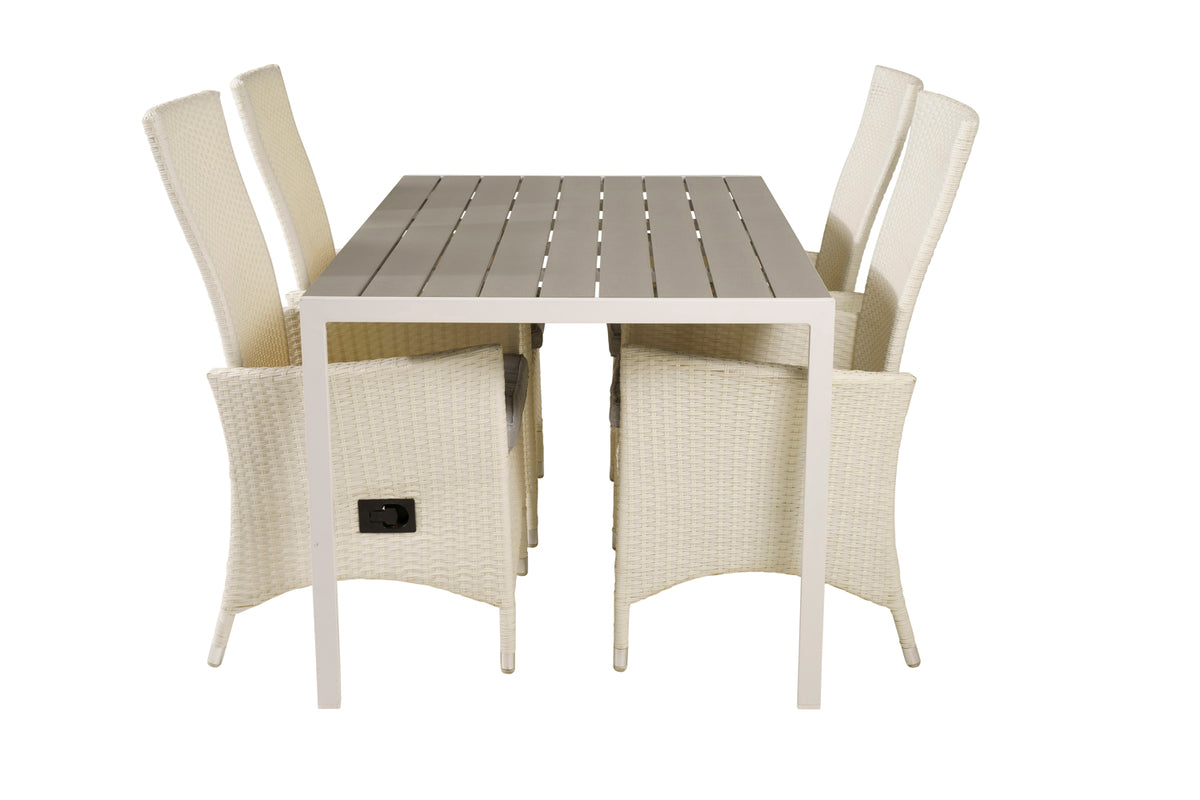 Venture Design Venture Home Padova & Break Reclinerstolar Vit +