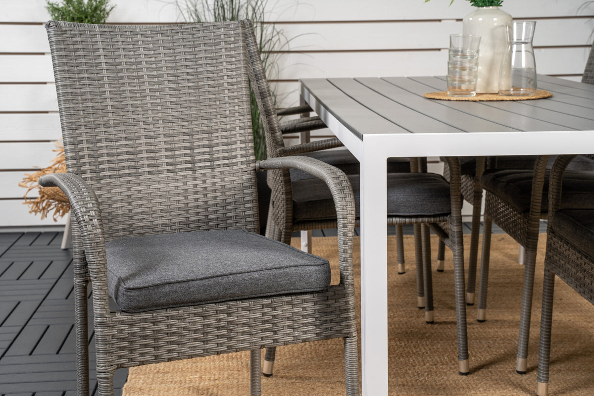 Venture Design Anna & Break Matstolar 2-pack Grå +