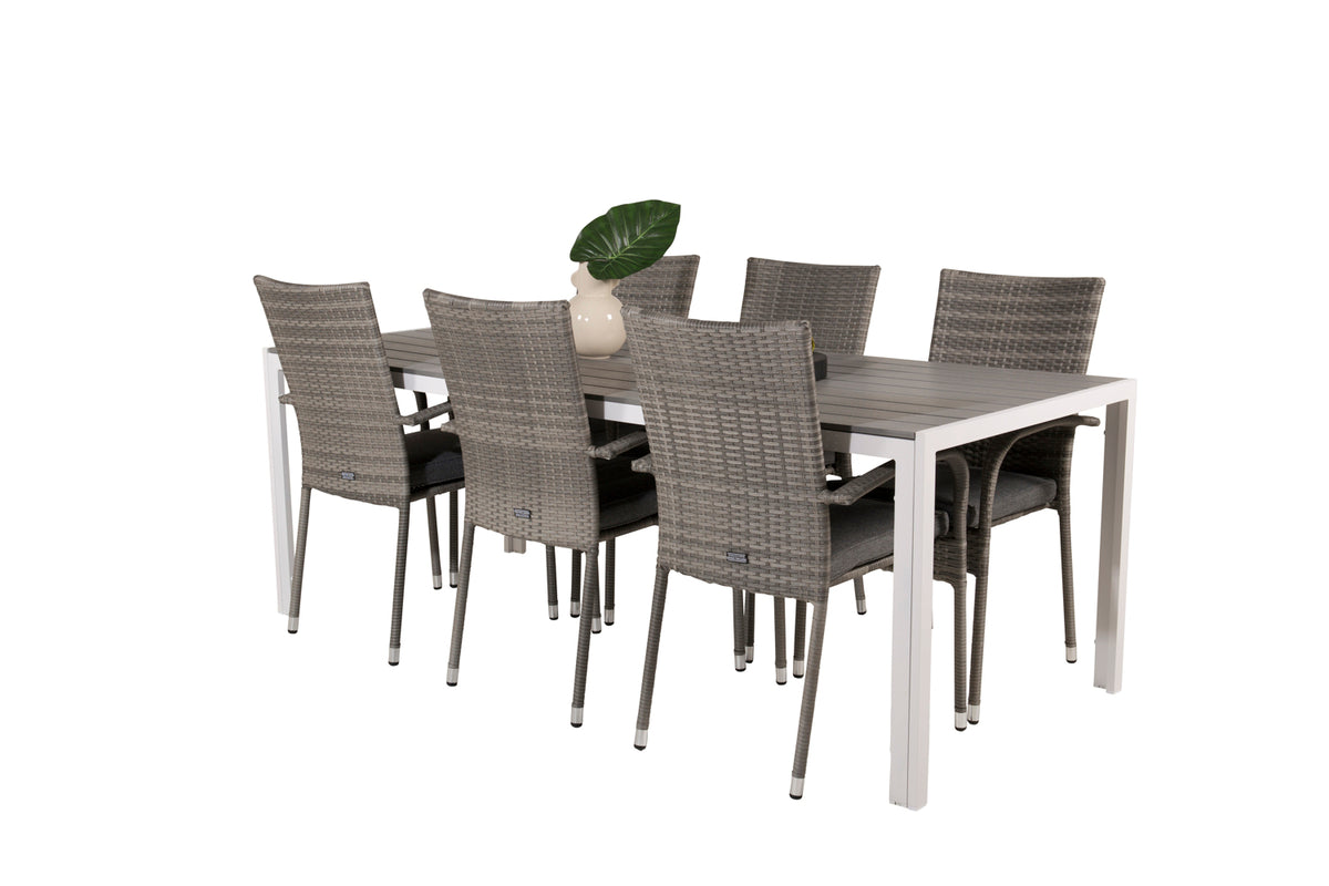 Venture Design Anna & Break Matstolar 2-pack Grå +