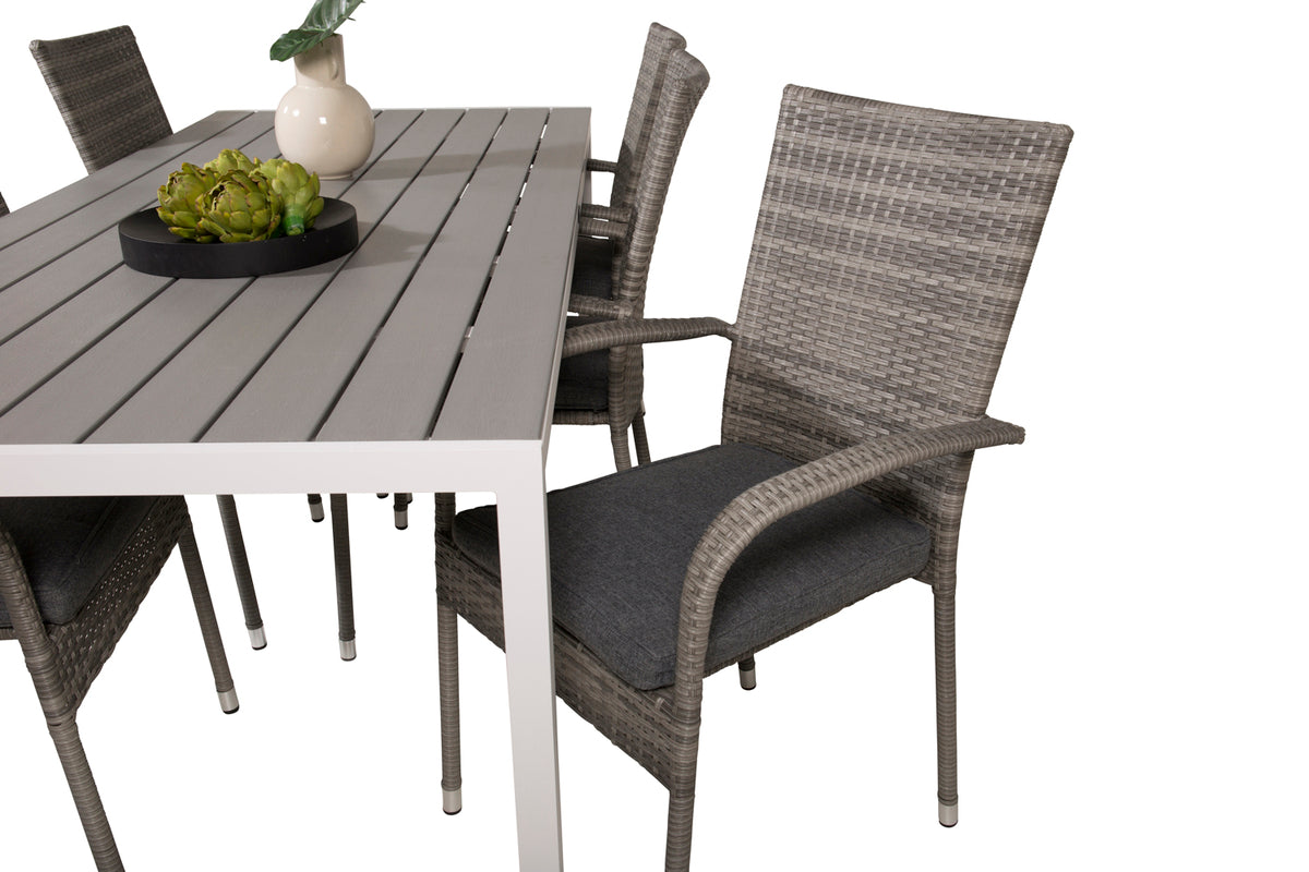 Venture Design Anna & Break Matstolar 2-pack Grå +