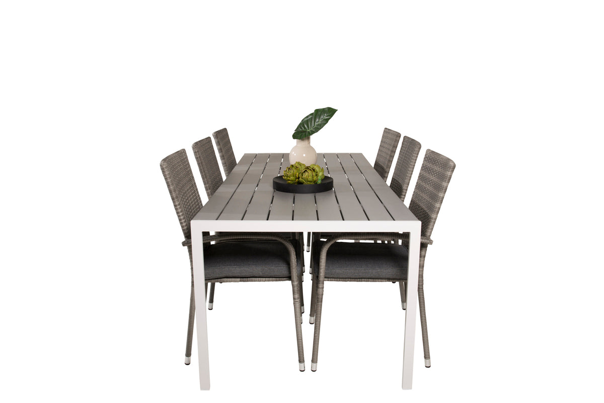 Venture Design Anna & Break Matstolar 2-pack Grå +