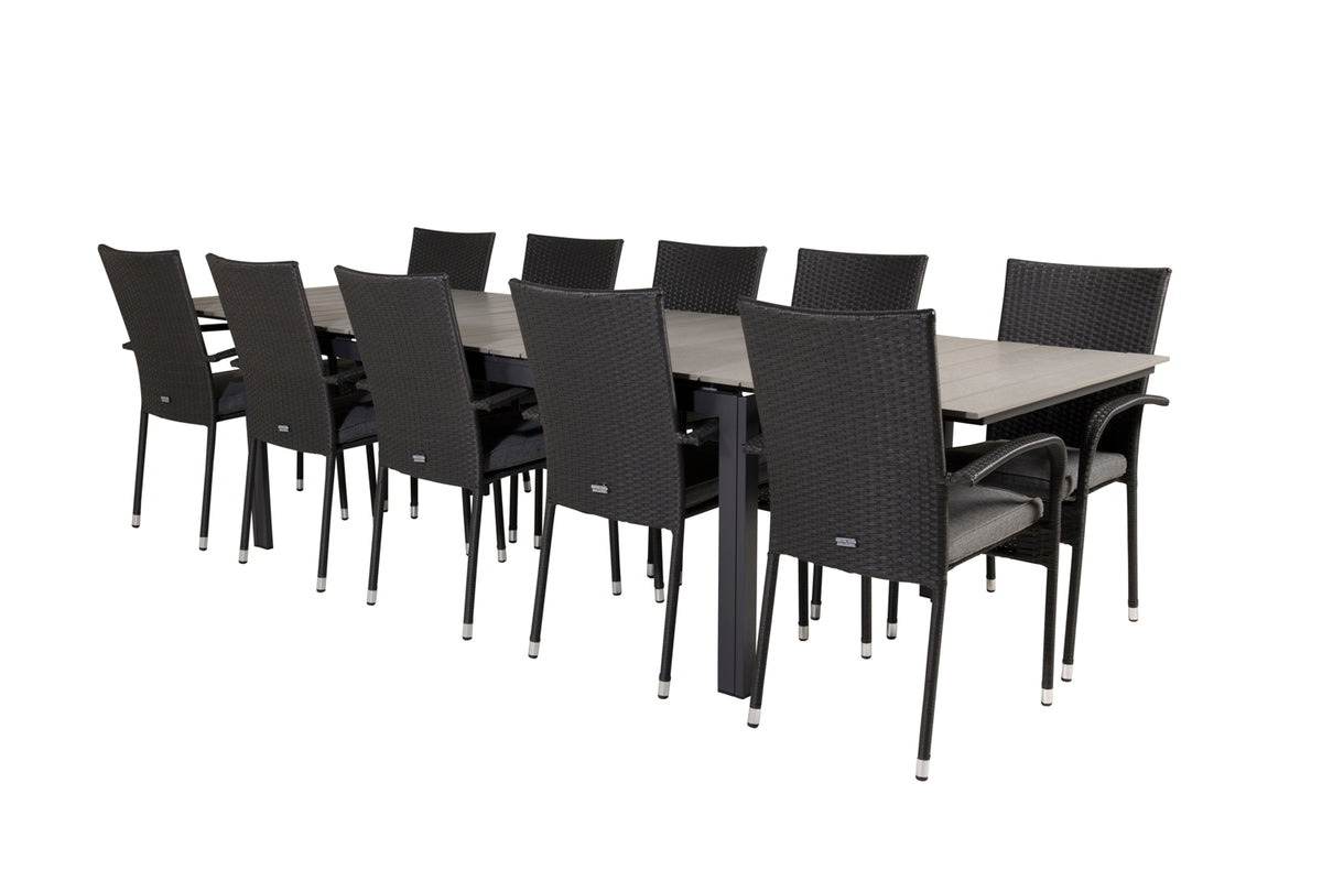 Venture Design Levels, Anna Matgrupper Svart Mörkgrå