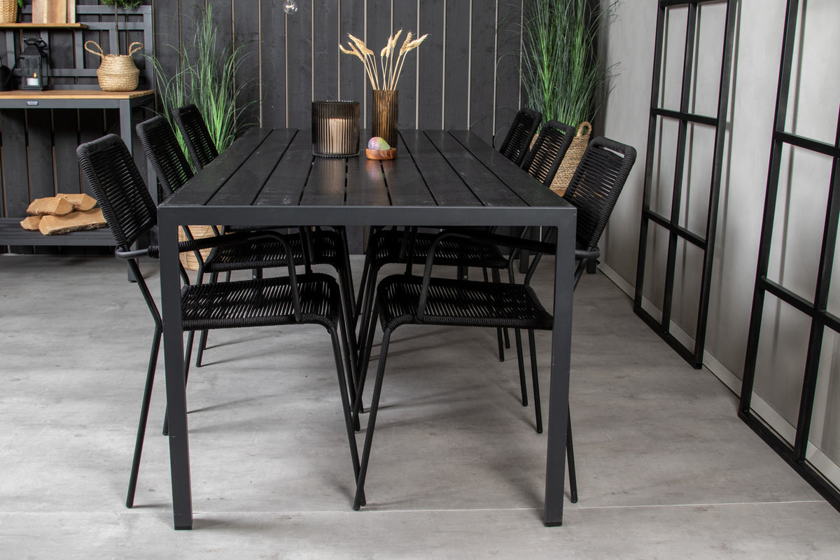 Venture Design Venture Home Lindos & Break Matstolar Svart +