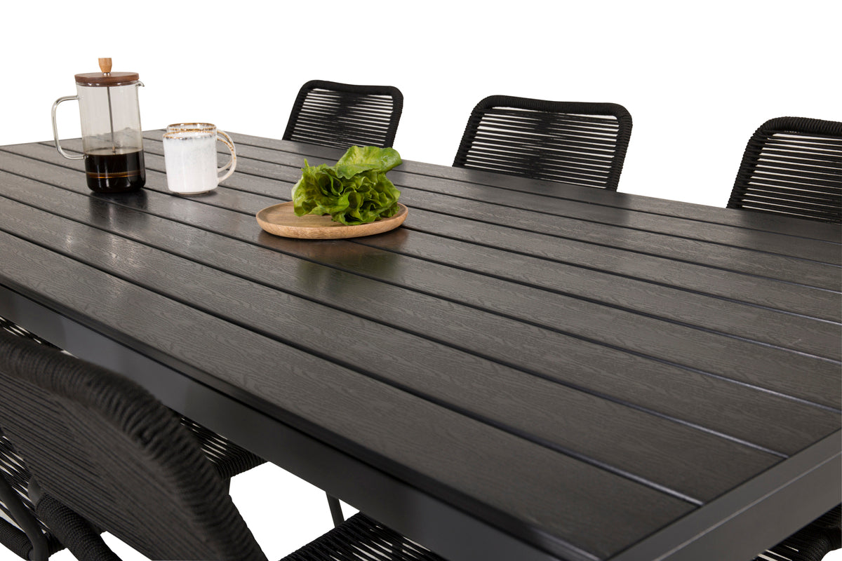 Venture Design Venture Home Lindos & Break Matstolar Svart +