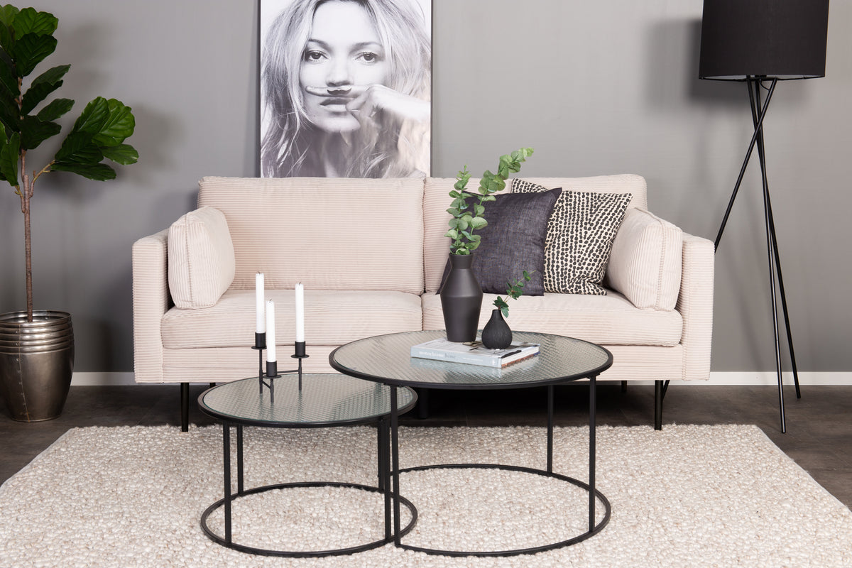 Venture Design Boom 3-sits soffor Ljusbeige