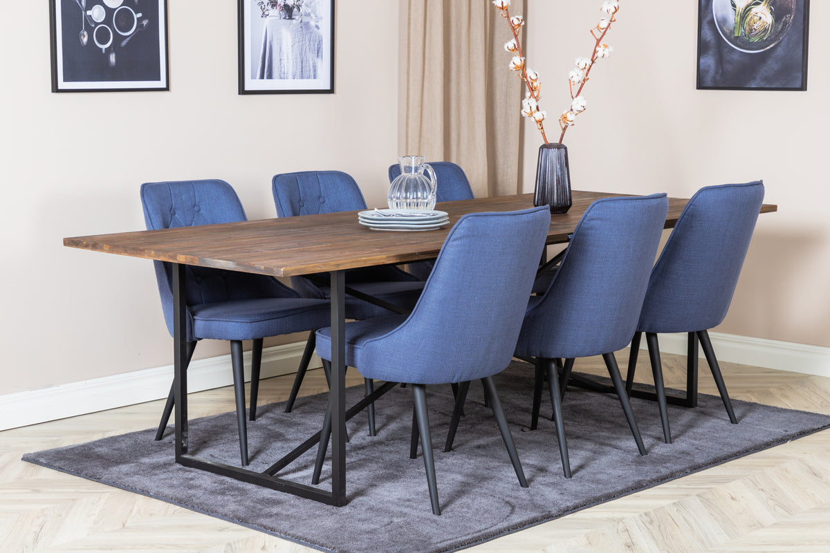 Venture Design Padang,Velvet Deluxe Rektangulära Matgrupper