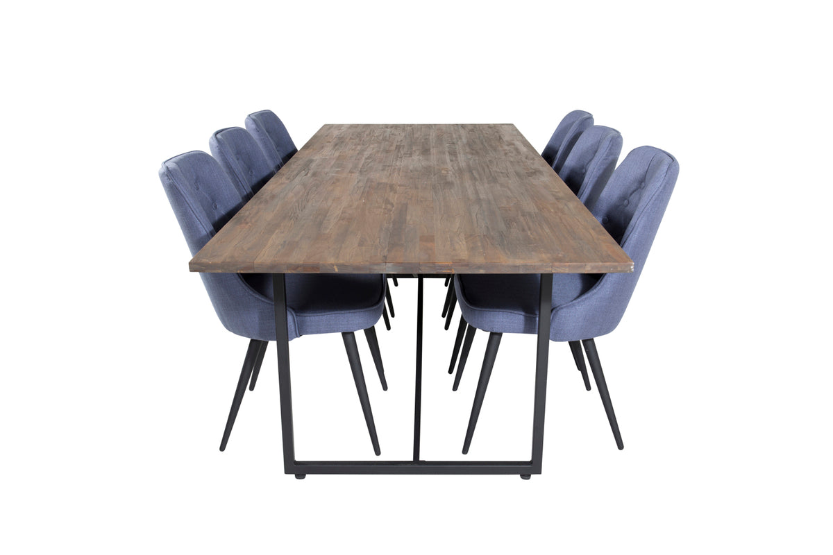 Venture Design Padang,Velvet Deluxe Rektangulära Matgrupper