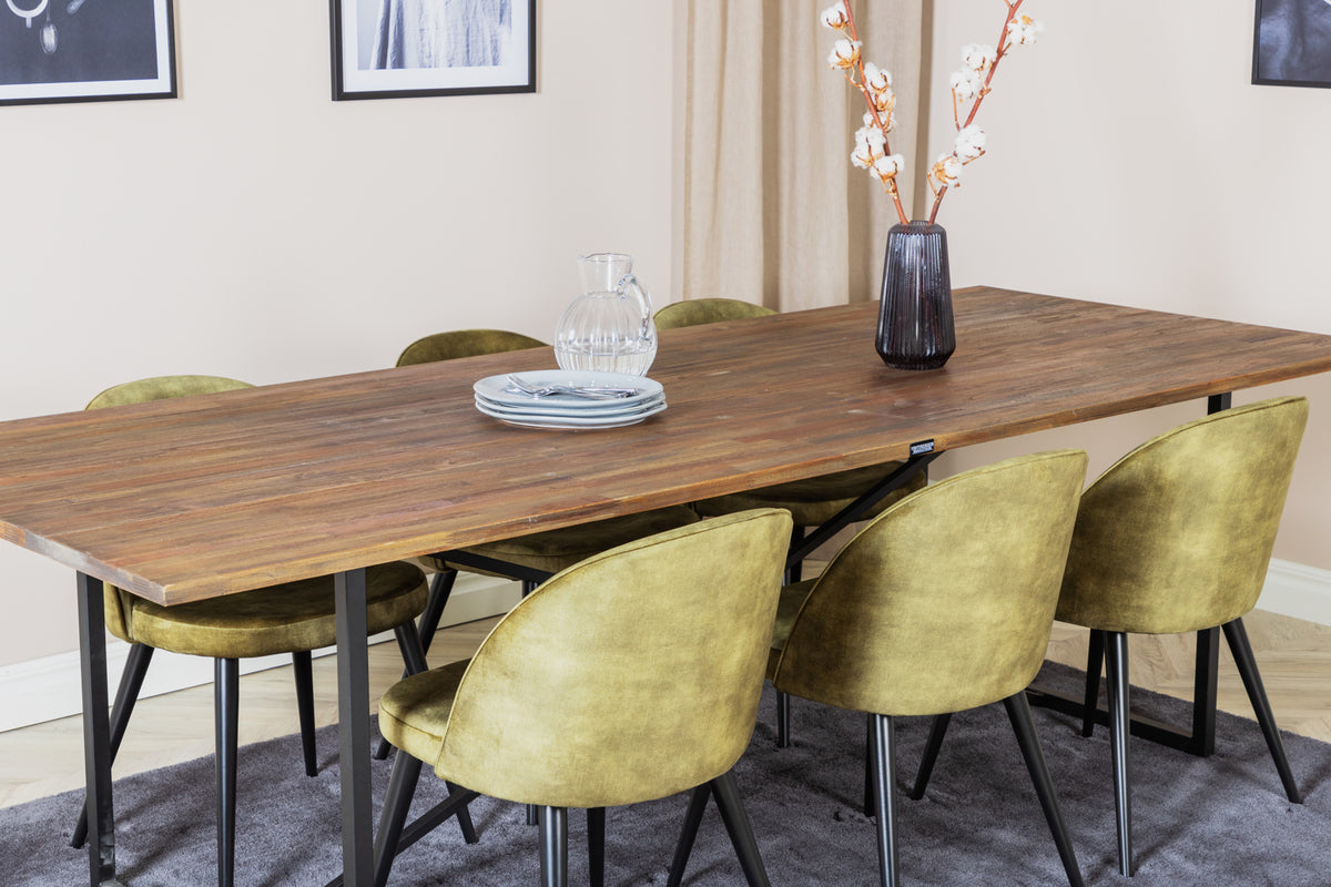 Venture Design Padang,Velvet Rektangulära Matgrupper