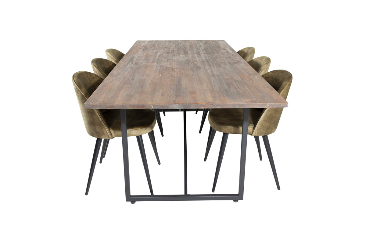 Venture Design Padang,Velvet Rektangulära Matgrupper