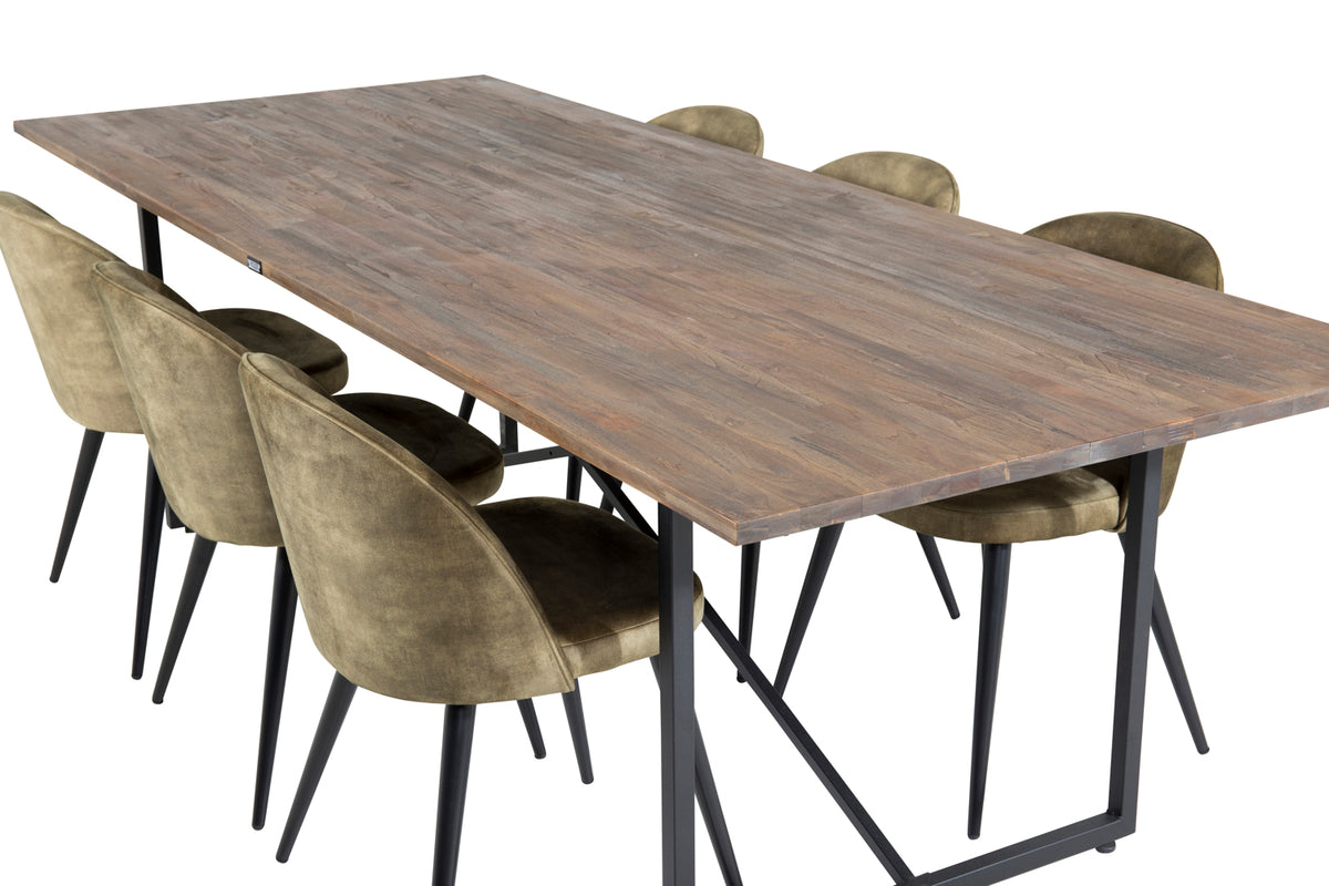 Venture Design Padang,Velvet Rektangulära Matgrupper