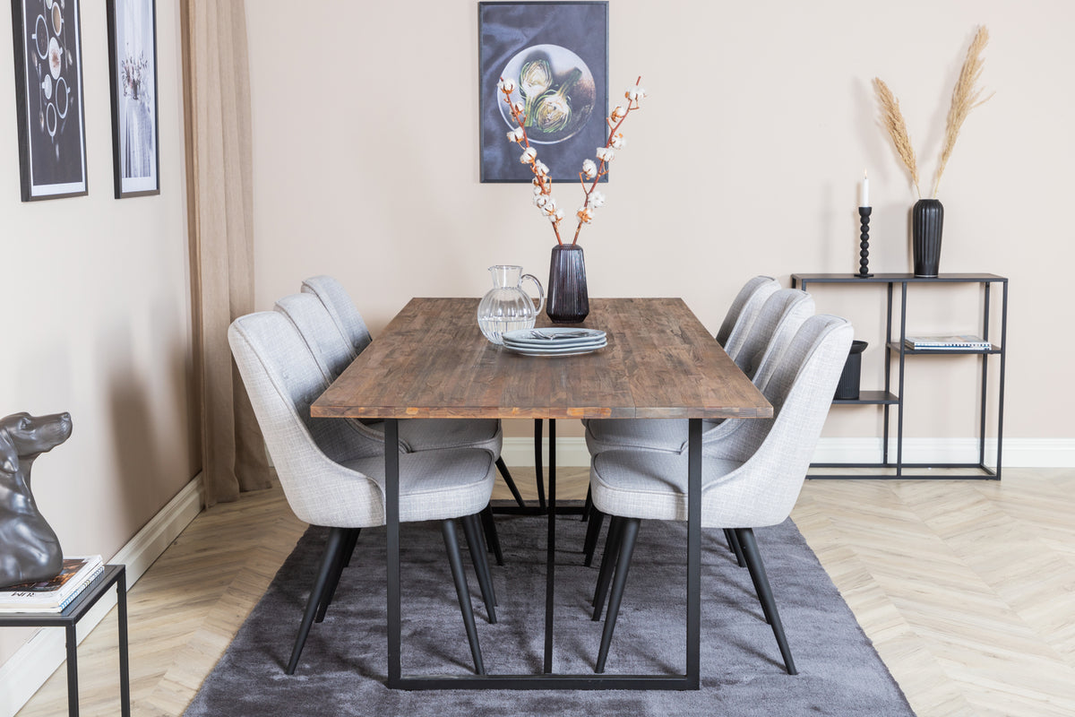 Venture Design Padang,Velvet Deluxe Rektangulära Matgrupper